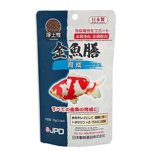 日本動物薬品 ニチドウ 金魚膳 育成 70g 金魚のえさ