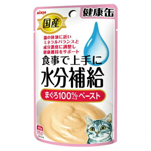 アイシア　国産健康缶パウチ　水分補給　まぐろペースト　40g×12袋【HLS_DU】　関東当日便