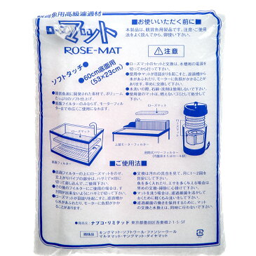 ローズマット（60cm水槽底面サイズ）　100個　沖縄別途送料　関東当日便