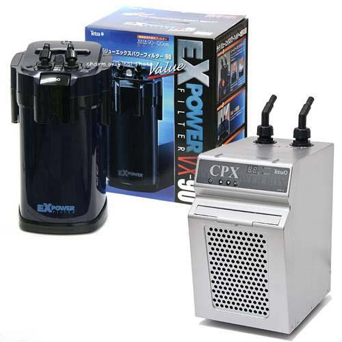 テトラ クールパワーボックス CPX-75 水槽用クーラー＋バリューエックスパワーフィルター VX-90 外部フィルター