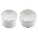 アウトレット品 【送料無料】猫壱 日本製 食器セット ホワイト 美濃焼 給餌 給水 訳あり 関東当日便