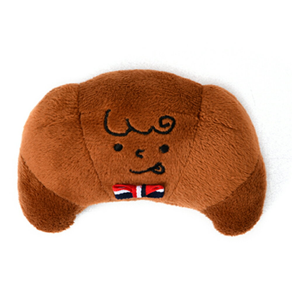 犬　おもちゃ　さくっとクロワッサン　ぬいぐるみ　Solgra　ソルグラ　アルクロース　関東当日便