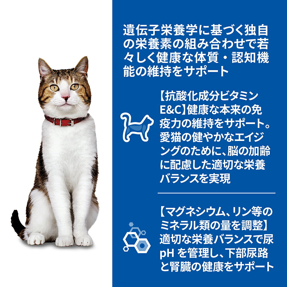 キャットフード　ヒルズ　サイエンスダイエット　パウチ　猫用　シニアトータルケア機能　7歳以上　サーモン　85g×24袋　関東当日便 chanet-11135879 charm 楽天市場店 サンプル画像2