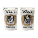 黒瀬ペットフード mania セキセイインコ 3L+中型インコ 3L 鳥 フード エサ 餌 皮つき 皮付 プロショップ専用 関東当日便