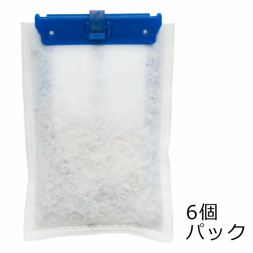 テトラ　水換えまで減らせる　バイオバッグJr　6個パック×6　アンモニア吸着　pH維持　4週間　関東当日便 2
