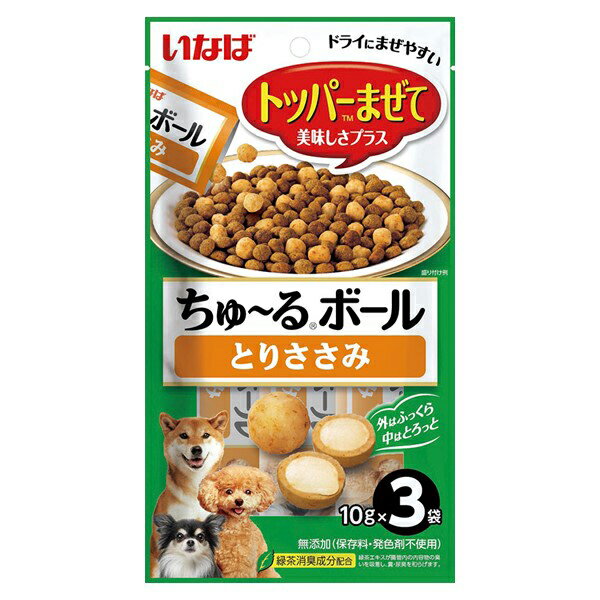 いなば　ちゅ〜るボール　とりささみ　10g×3袋　関東当日便のサムネイル