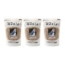 黒瀬ペットフード mania セキセイインコ 3L×3 鳥 フード エサ 餌 皮つき 皮付 プロショップ専用 関東当日便