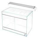 アクロ スーパークリア パルダリウム水槽 603045 通水穴付 スリットフタ付 + アクロ RECTANGLE LED BRIGHT 600 関東当日便