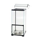 爬虫類ケージ テラスペース 30x30x60cm 穴あり ドレン付き + アクロ RECTANGLE LED BRIGHT 300 関東当日便