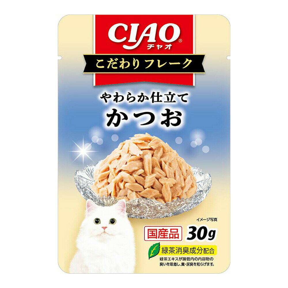 Ciao - いなば　CIAO　チャオ　こだわりフレークかつお　30g×16　関東当日便