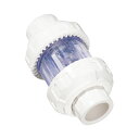 DIN規格 チェックバルブ ホワイト 25mm 関東当日便