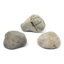 形状お任せ 川石 Sサイズ(約8〜12cm) 3個 アクアリウム レイアウト素材 メダカ 金魚 爬虫類 両生類 日本産淡水魚 関東当日便