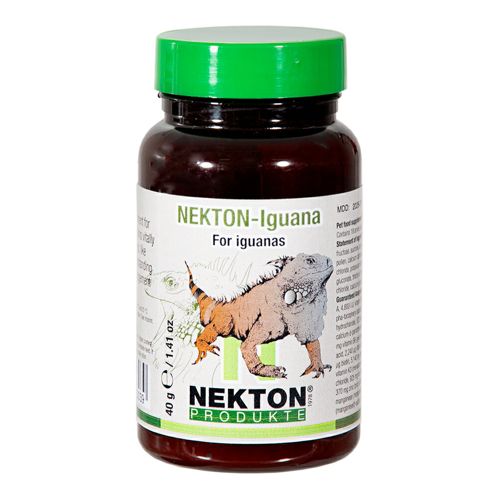 ネクトン イグアナ 40g 草食性及び果食性トカゲ用 爬虫類 サプリメント 添加剤 関東当日便