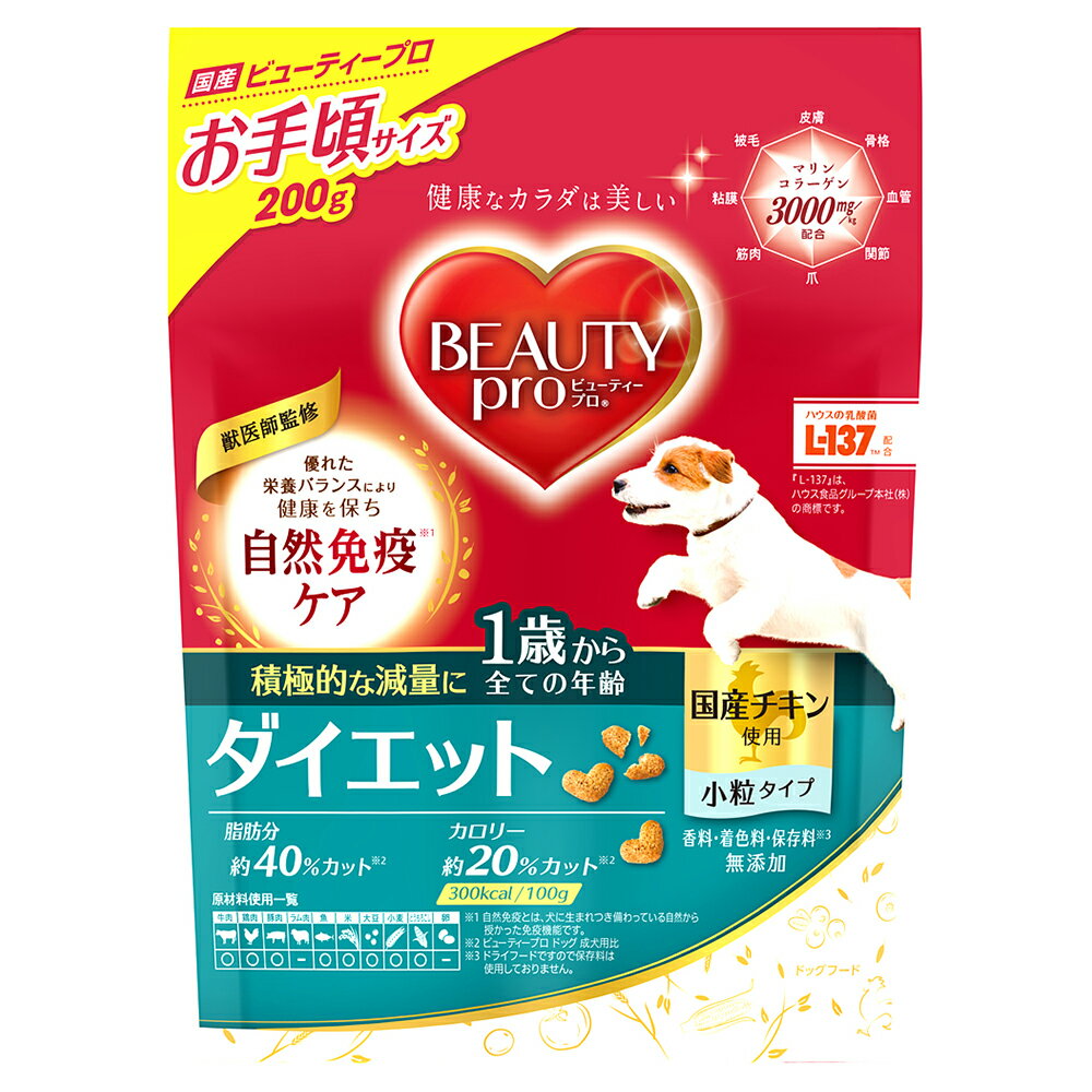 �r���[�e�B�[�v�� �h�b�O �_�C�G�b�g 1�΂��� 200g