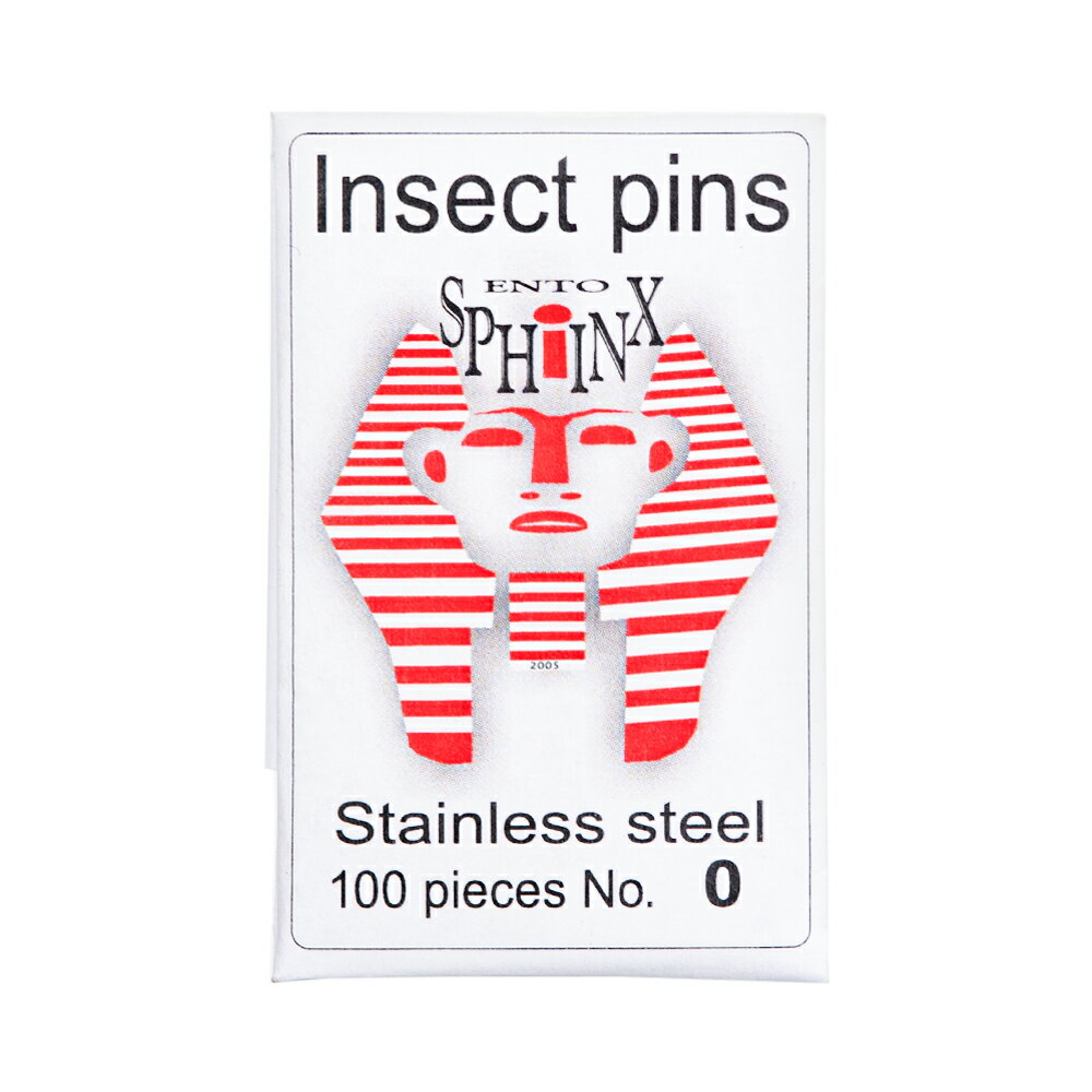 標本針 Ento Sphinx Insect Pins 0号 100本入り 長さ38mm 関東当日便