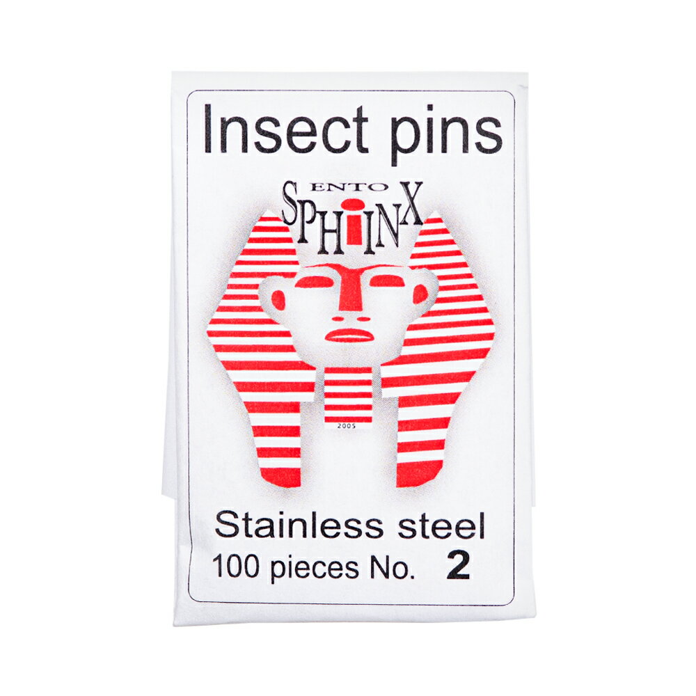標本針 Ento Sphinx Insect Pins 2号 100本入り 長さ38mm 関東当日便