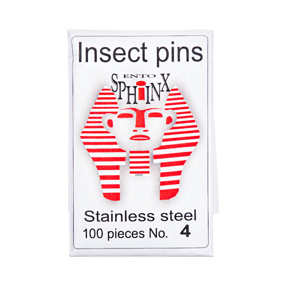 標本針 Ento Sphinx Insect Pins 4号 100本入り 長さ38mm 関東当日便