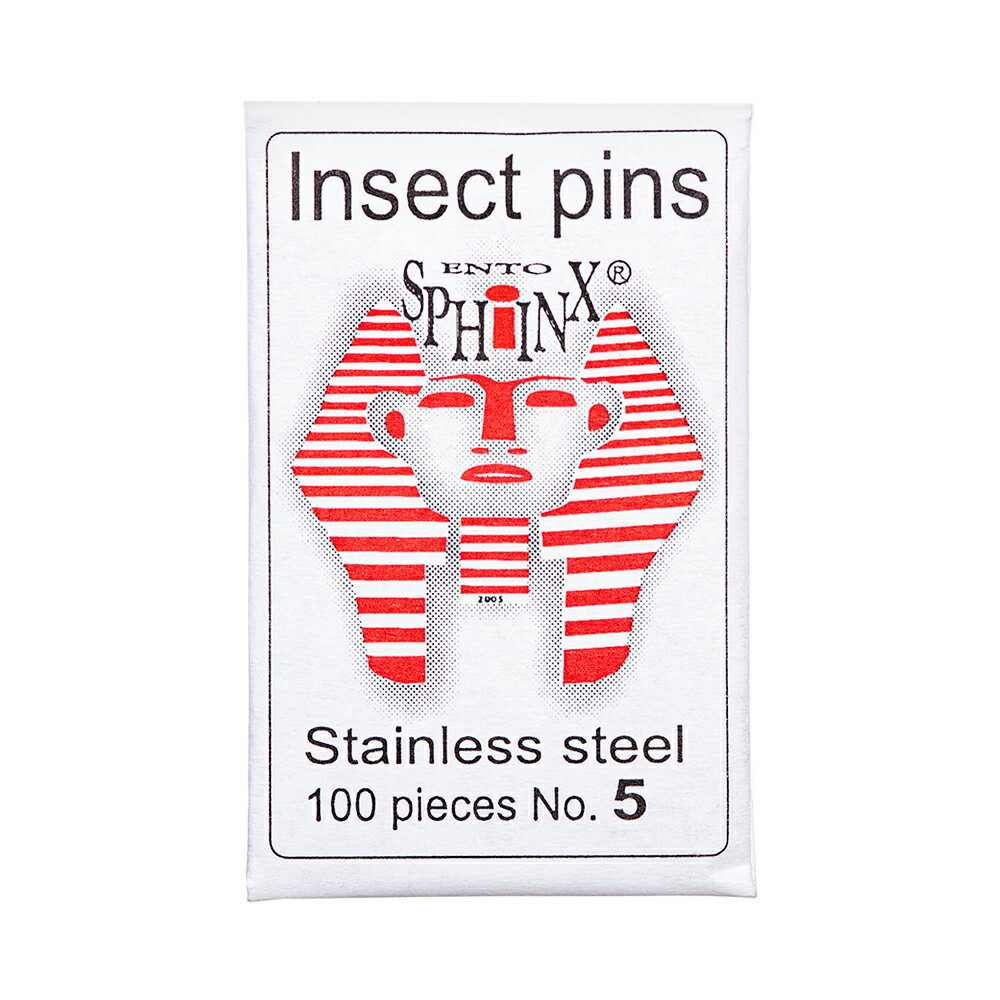 標本針　Ento　Sphinx　Insect　Pins　5号　100本入り　長さ38mm　関東当日便