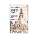 標本針 Austerlitz Insect Pins 000号 100本入り 長さ38mm 関東当日便