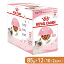 12袋(10袋+2袋おまけ) ロイヤルカナン 子猫 ウェット キトン グレービー 成長後期の子猫用 85g お一人様1点限り 関東当日便