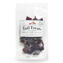Tail Treats ねこちゃんや小さなわんちゃんが食べやすいひとくちおやつ 牛干し肉ソフト 50g 関東当日便