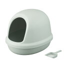アイリスオーヤマ 猫のトイレ フルカバー P−NE−500−F ミントグレー 関東当日便