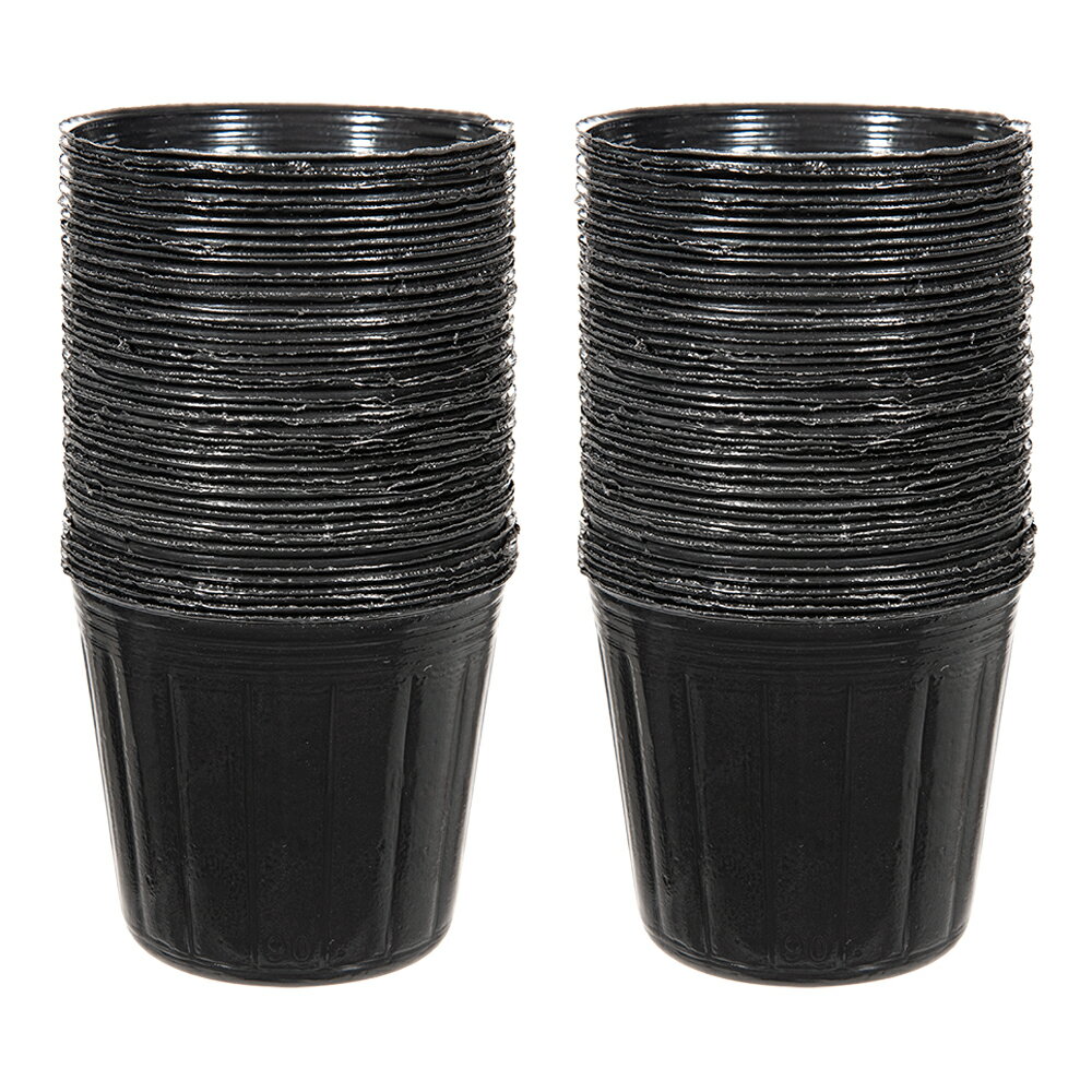 ノーマルポット　黒丸　90　3号　100個セット　関東当日便