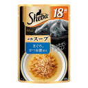 シーバ　アミューズ　18歳以上　お魚の贅沢スープ　まぐろ、かつお節添え　40g×6袋　キャットフード【HLS_DU】　関東当日便