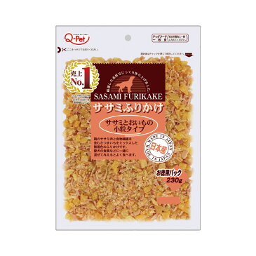 九州ペット ササミふりかけ ササミとおいもの小粒タイプ 230g 関東当日便