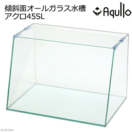 45cm水槽傾斜面オールガラス水槽 アクロ45SL（45×30×30cm）Aqullo