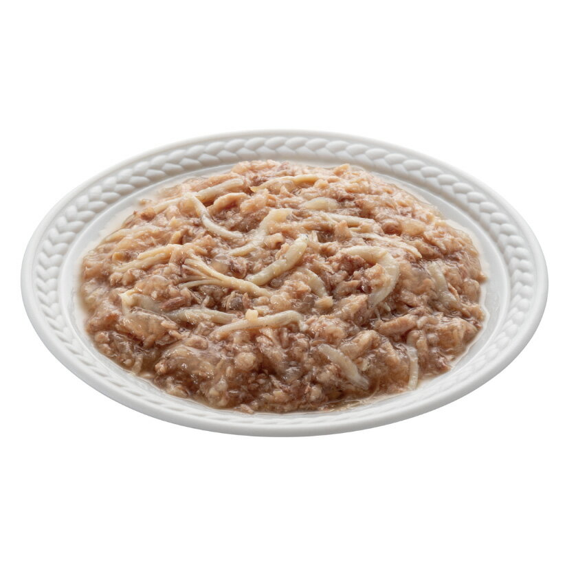 プラスラブ　やめられんにゃ〜　13歳からのかつおとまぐろ＋ささみとしらす　とろみスープ仕立て　35g　キャットフード　ウェットフード　関東当日便