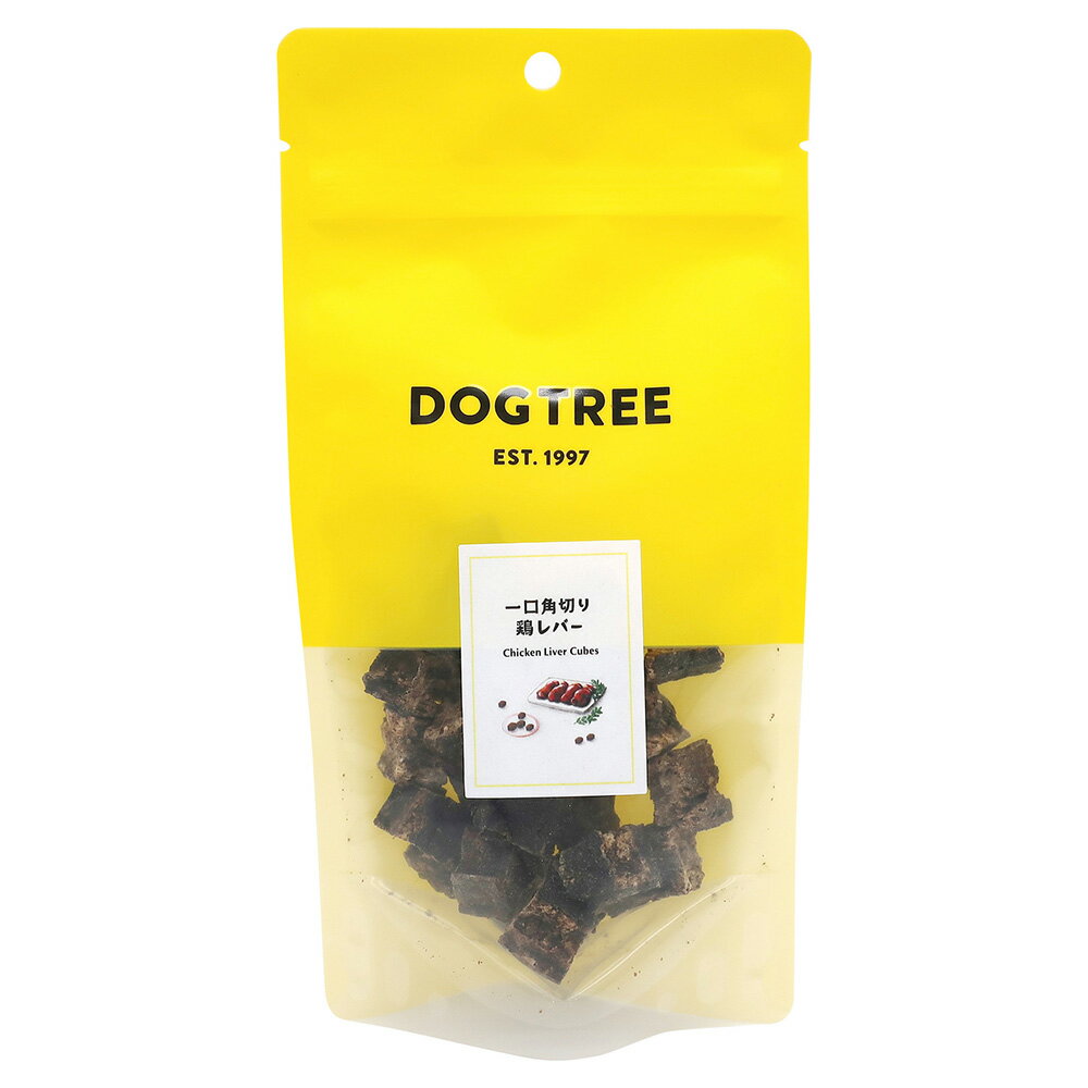 樂天商城 - 犬　おやつ　ドッグツリー　一口角切り鶏レバー　45g　関東当日便