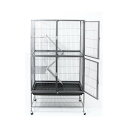 アウトレット品 4階建て大型ケージ ブラック 組立確認済 ケージ フェレット チンチラ 爬虫類 180サイズ