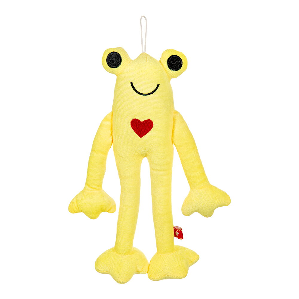 ポンポリース　Pee　Pee　TOY　カラフルカエル　イエロー　関東当日便
