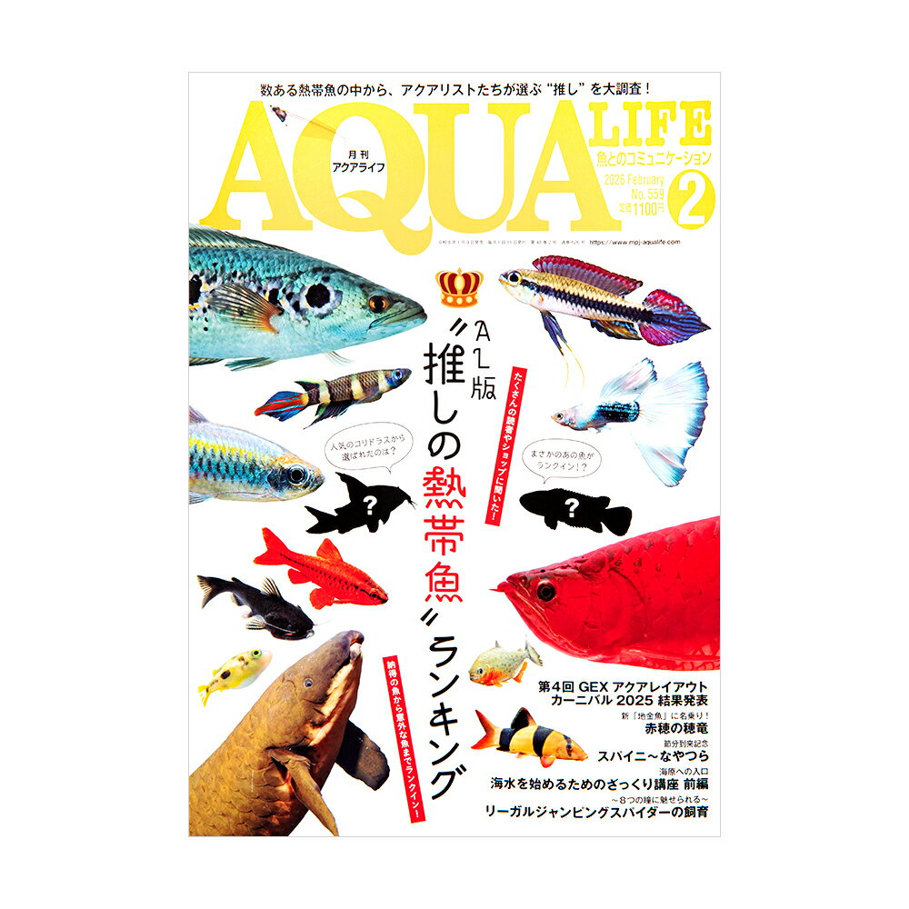 アクアライフ　2月号（2026）　関東当日便
