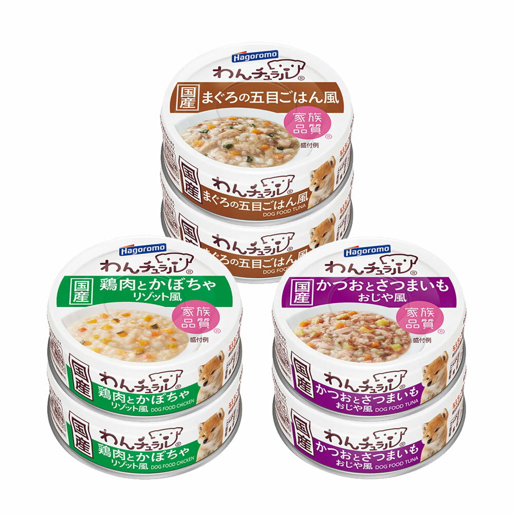 Old Dogs - わんチュラル　70g　3種各4個　はごろも　家族品質　関東当日便