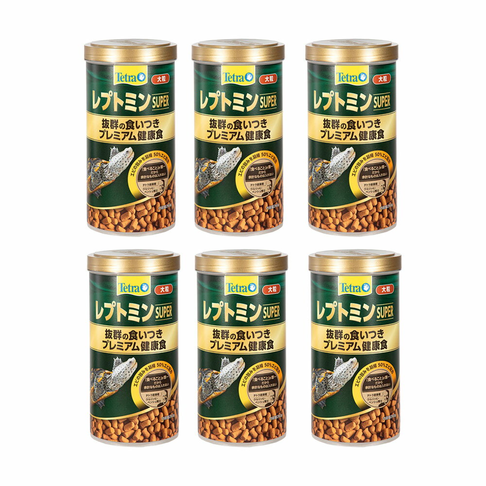 テトラ　レプトミンスーパー　大粒　260g×6　関東当日便...