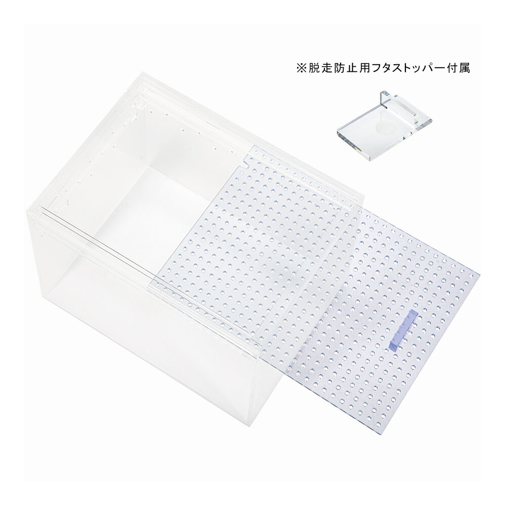 charm 楽天市場店の爬虫類倶楽部　HERO　プレミアムレプタイルケース　S　幅20×奥行き15×高さ15cm　お一人様1点限り　関東当日便｜アングル3