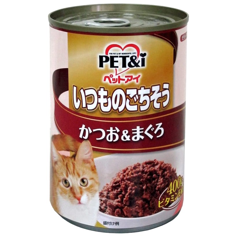 Rakuten - ペットアイ　いつものごちそう　かつお＆まぐろ　400g×24　キャットフード　関東当日便