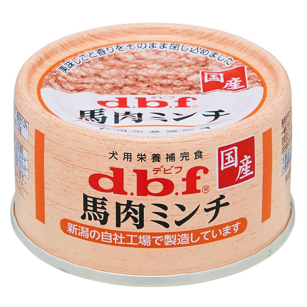 デビフ　馬肉ミンチ　65g　缶詰　犬