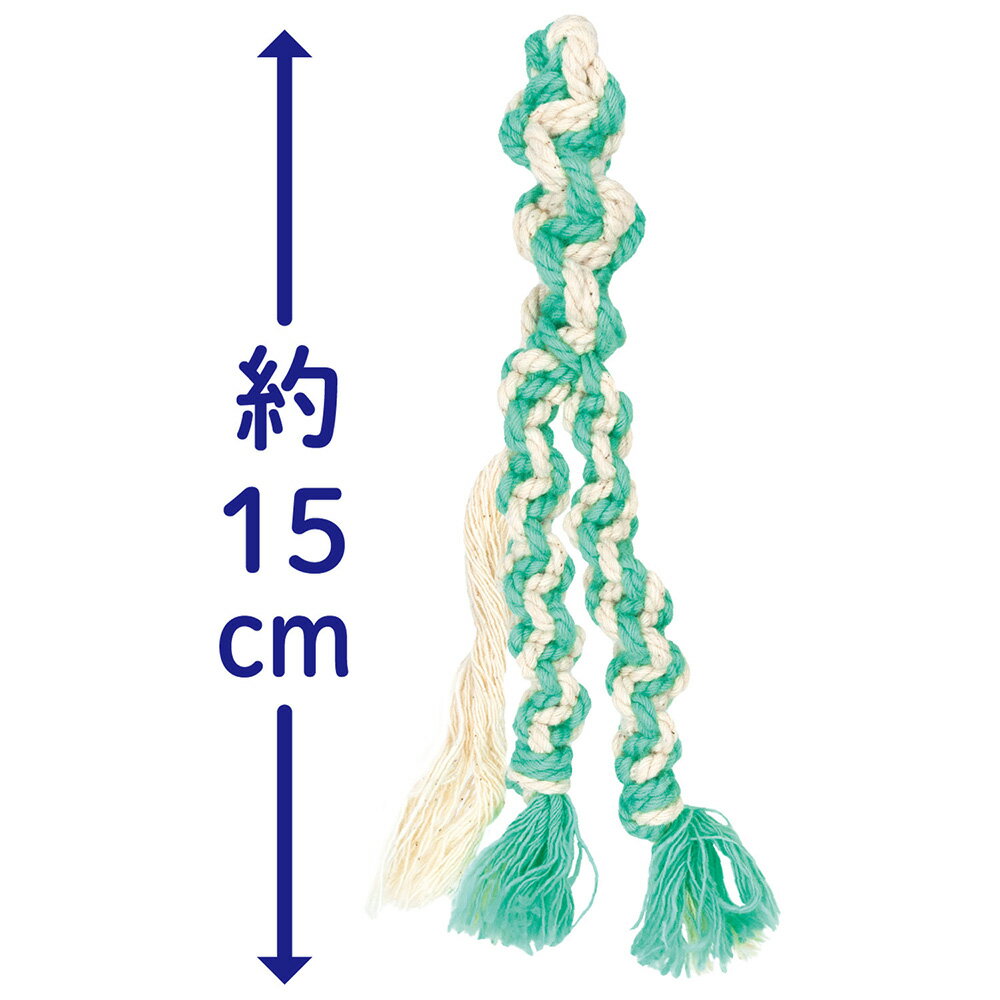 ドギーマン　かみかみ歯ピカ　爆噛み遊びコットンロープ　Mini　関東当日便 3