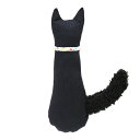 けって遊べる猫のぬいぐるみ 黒しっぽ 猫用おもちゃ ハンドメイド 関東当日便