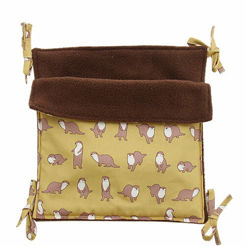 カワウソのおやすみハンモック　30×30　ハンドメイド　関東当日便
