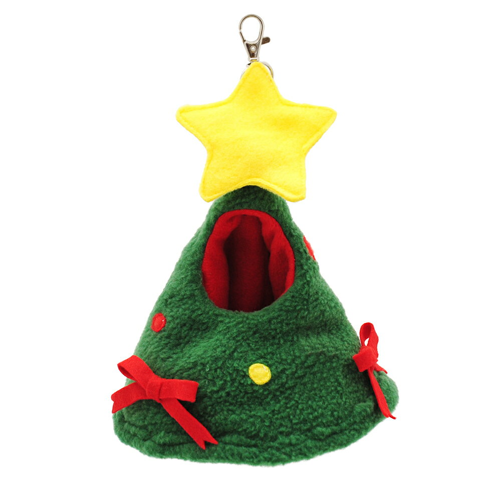 小動物のぬくぬく寝袋　クリスマスツリー　ハンドメイド　モモンガ　シマリス　ハムスター　関東当日便のサムネイル