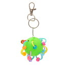 小鳥のカラフルつっつきボール ハンドメイド 色おまかせ バードトイ おもちゃ 関東当日便