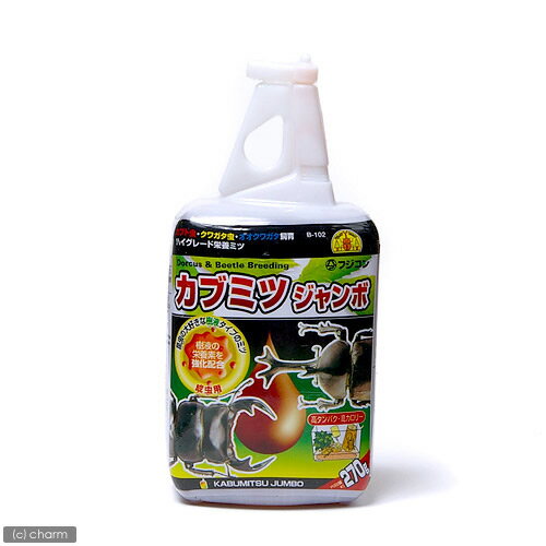 昆虫ゼリー　フジコン　カブミツジャンボ　270g　昆虫用蜜（ミツ）　カブトムシ　クワガタ用【HLS_DU】　関東当日便