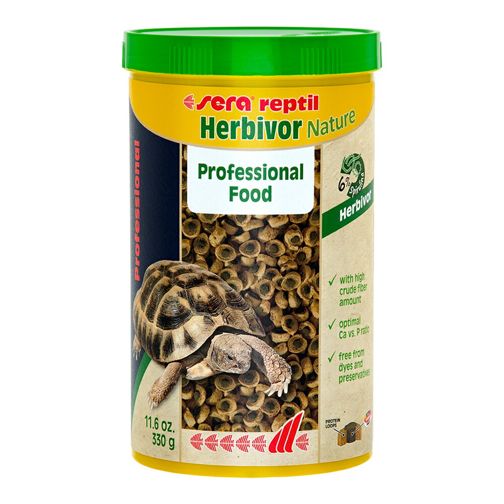 レプタイルプロ 草食性用 Nature 1000mL(330g) 陸ガメ用 餌 エサ 陸亀 陸ガメ
