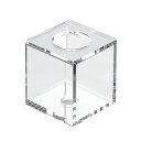 クリアボンベスタンド Cubic H80(幅7×奥行7×高さ8cm) 関東当日便