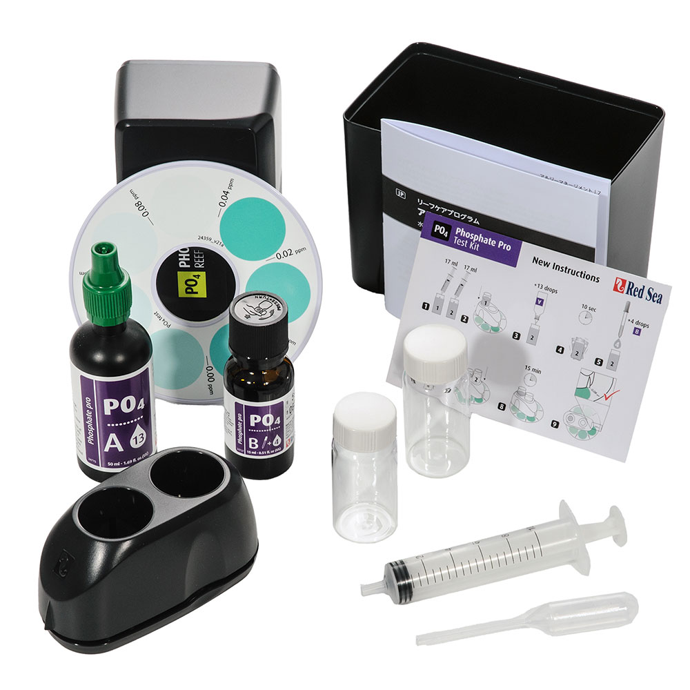 レッドシー リーフケアテスト リン酸塩プロ テストキット アルジーマネジメントプログラム レッドシーの画像2枚目