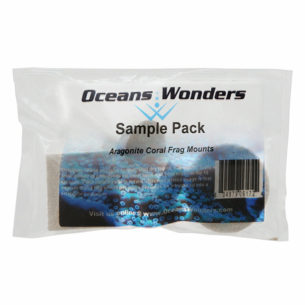 Oceans Wanders サンプルパック アラゴナイト サンゴ ボンド 接着